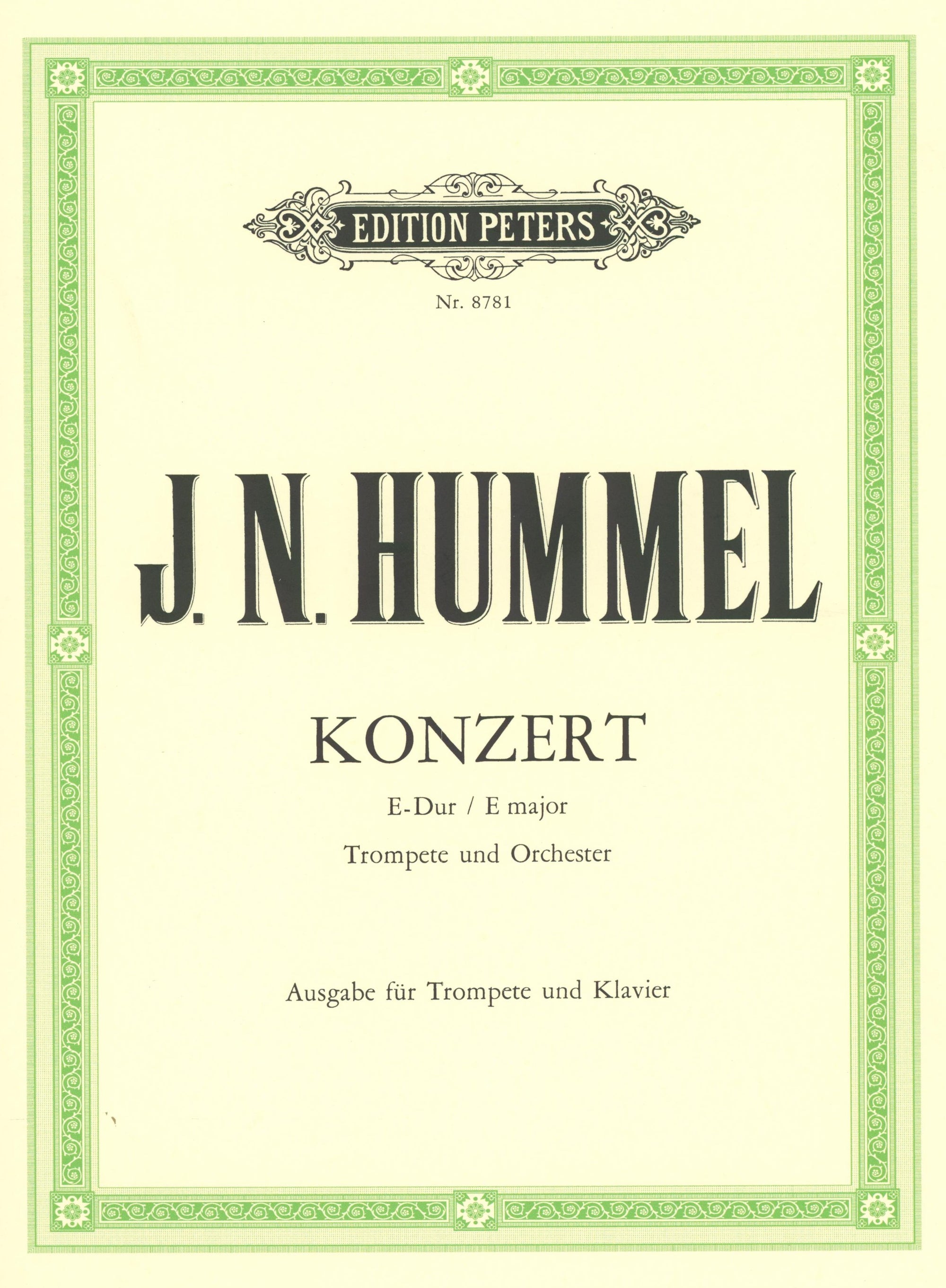 Hummel: Trumpet Concerto