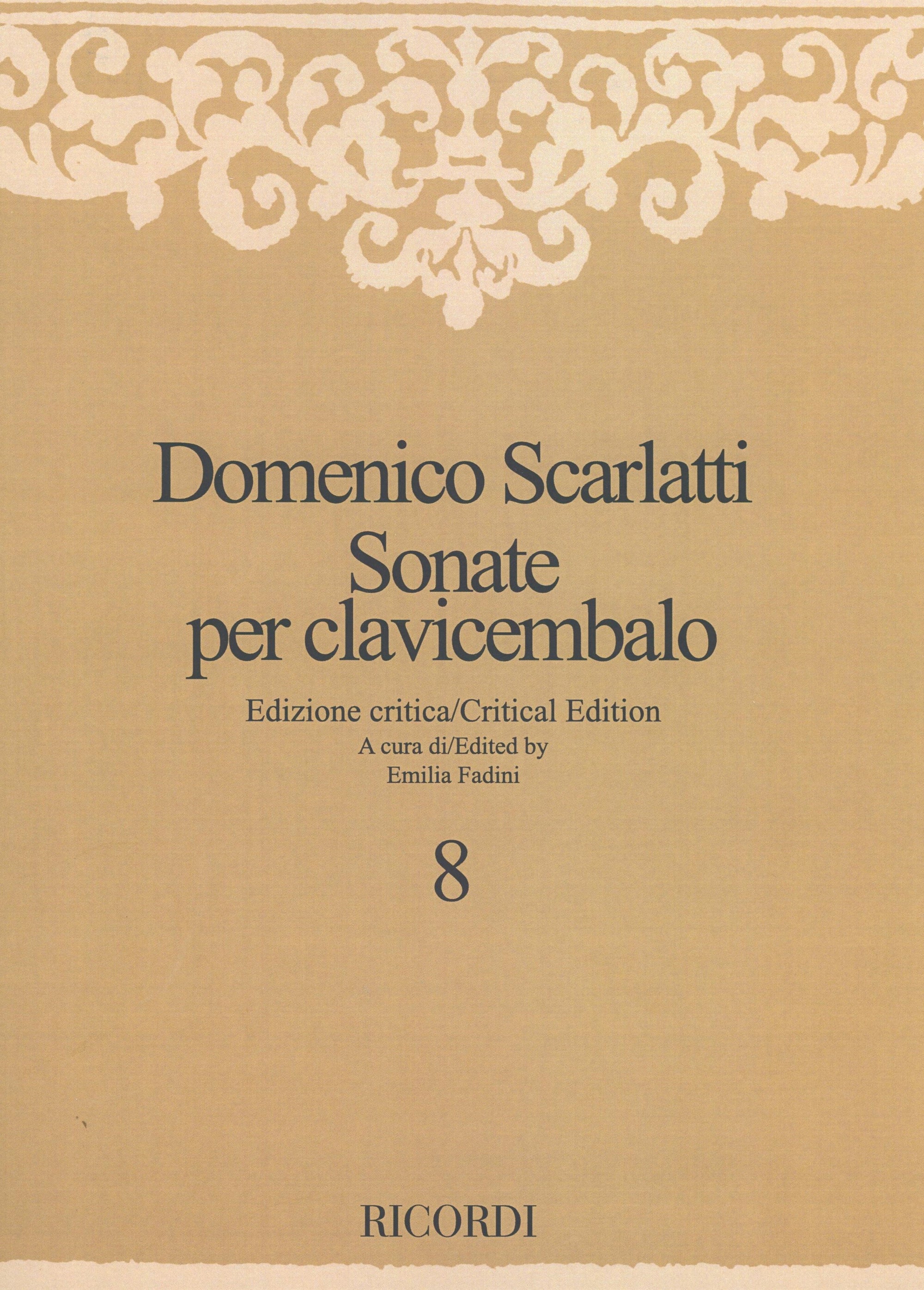 Scarlatti: Keyboard Sonatas - Volume 8 (K. 454-513)