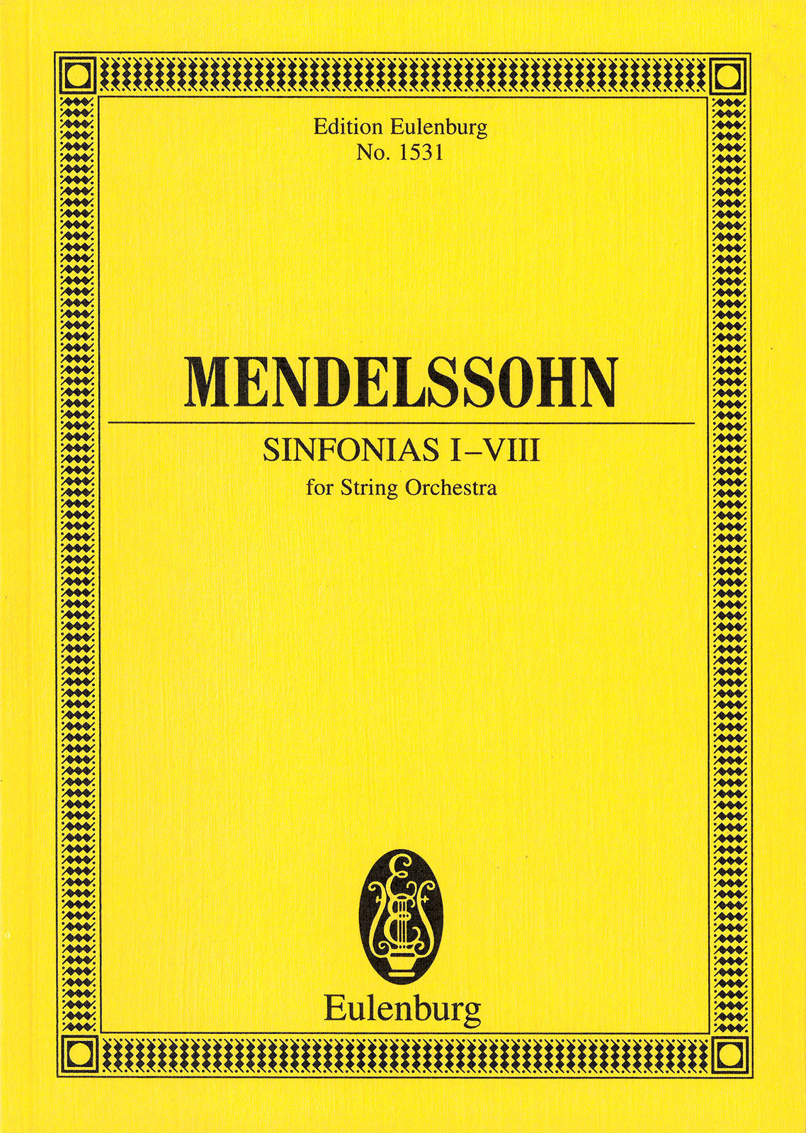 Mendelssohn: Sinfonias, Nos. 1-8