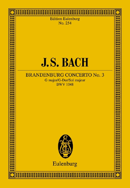Bach: Brandenburg Concerto No. 3 in G Major, BWV 1048