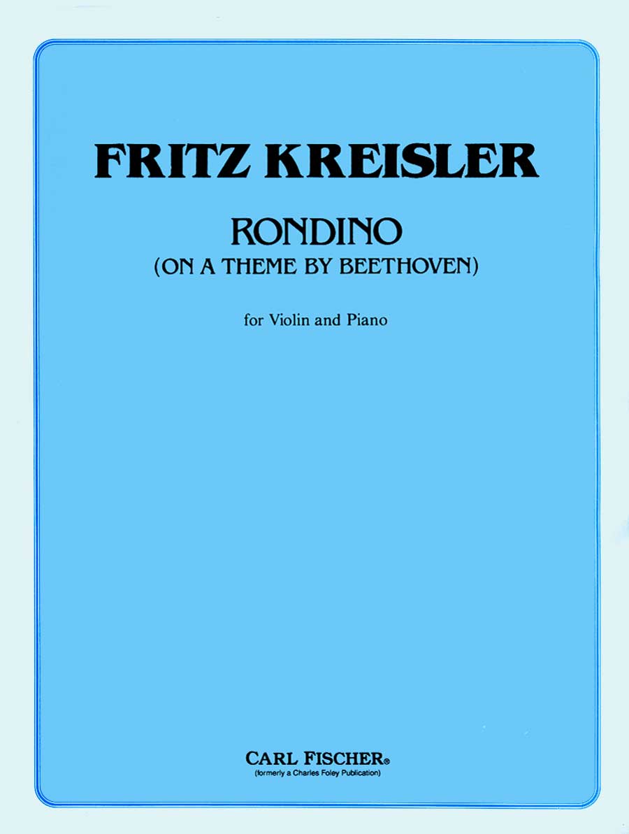 Kreisler: Rondino on a Theme by Beethoven