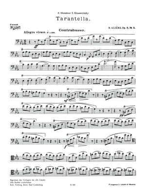 Glière: Tarantella, Op. 9, No. 2