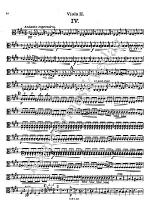 Rimsky–Korsakov: String Sextet in A Major (Version with optional Double Bass)