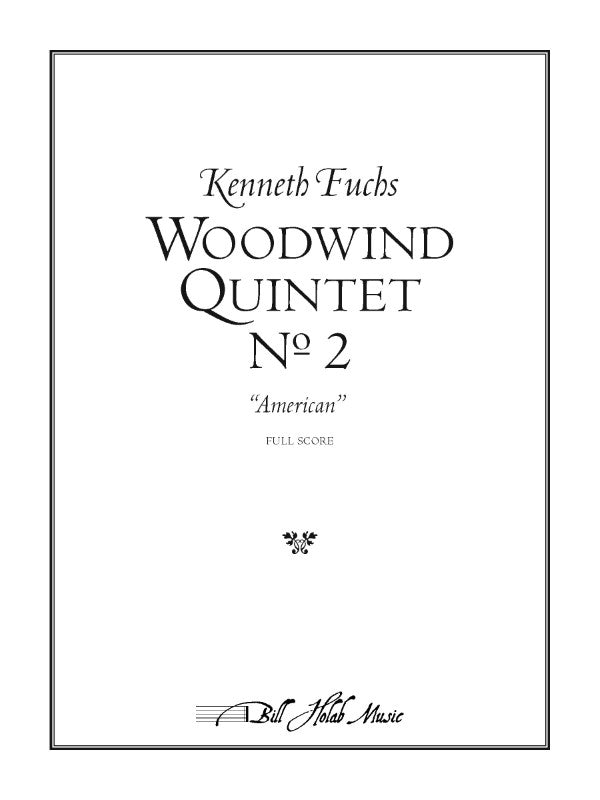 Fuchs: Woodwind Quintet No. 2