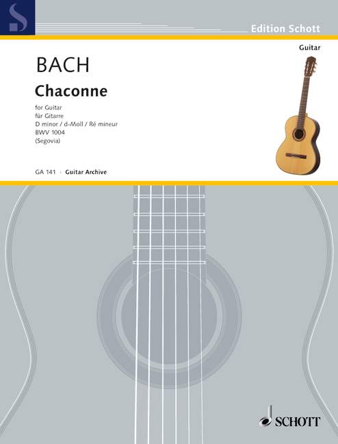 Bach: Chaconne in D Minor, BWV 1004 (arr. for guitar)