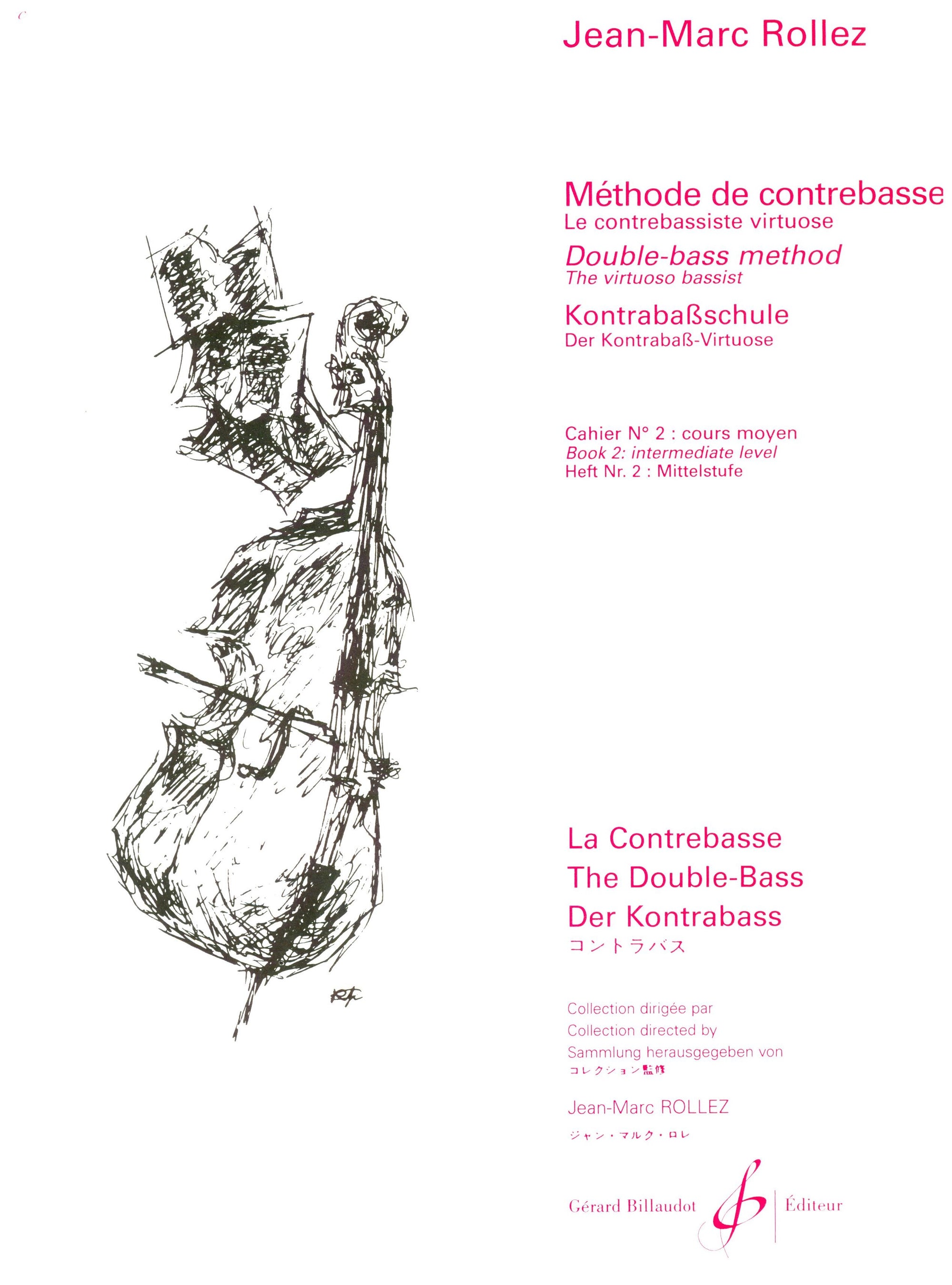Rollez: Double Bass Method - Book 2