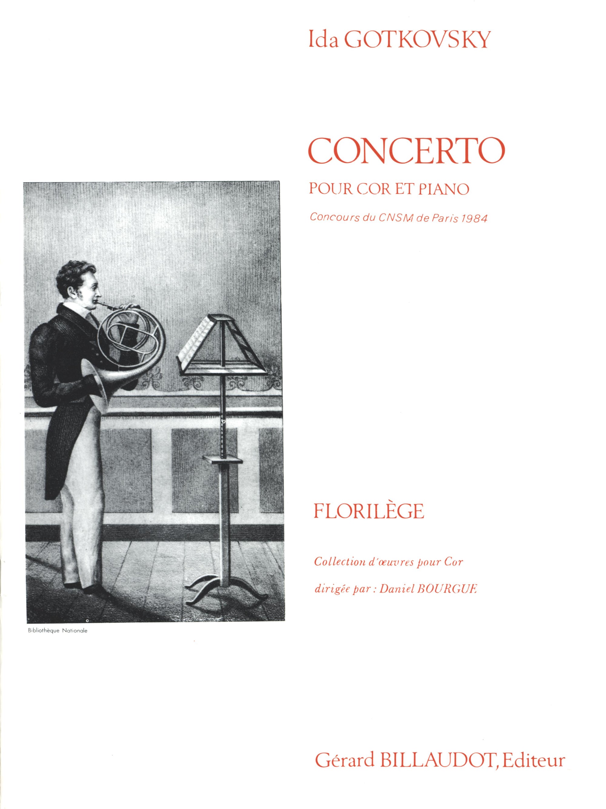 Gotkovsky: Concerto for Horn and Piano