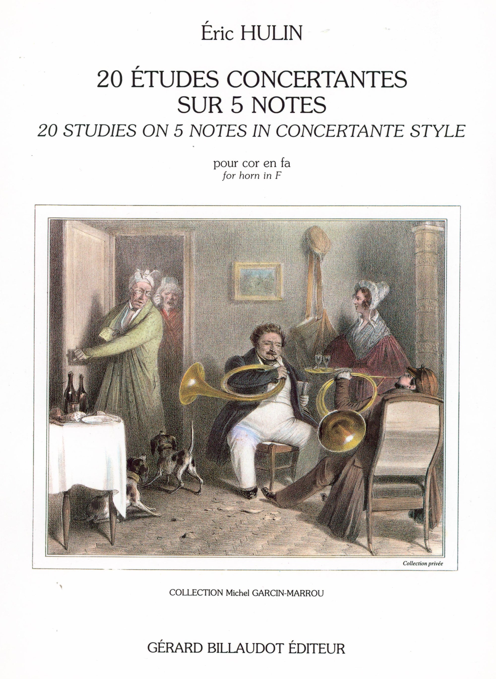 Hulin: 20 Studies on 5 Notes in Concertante Style