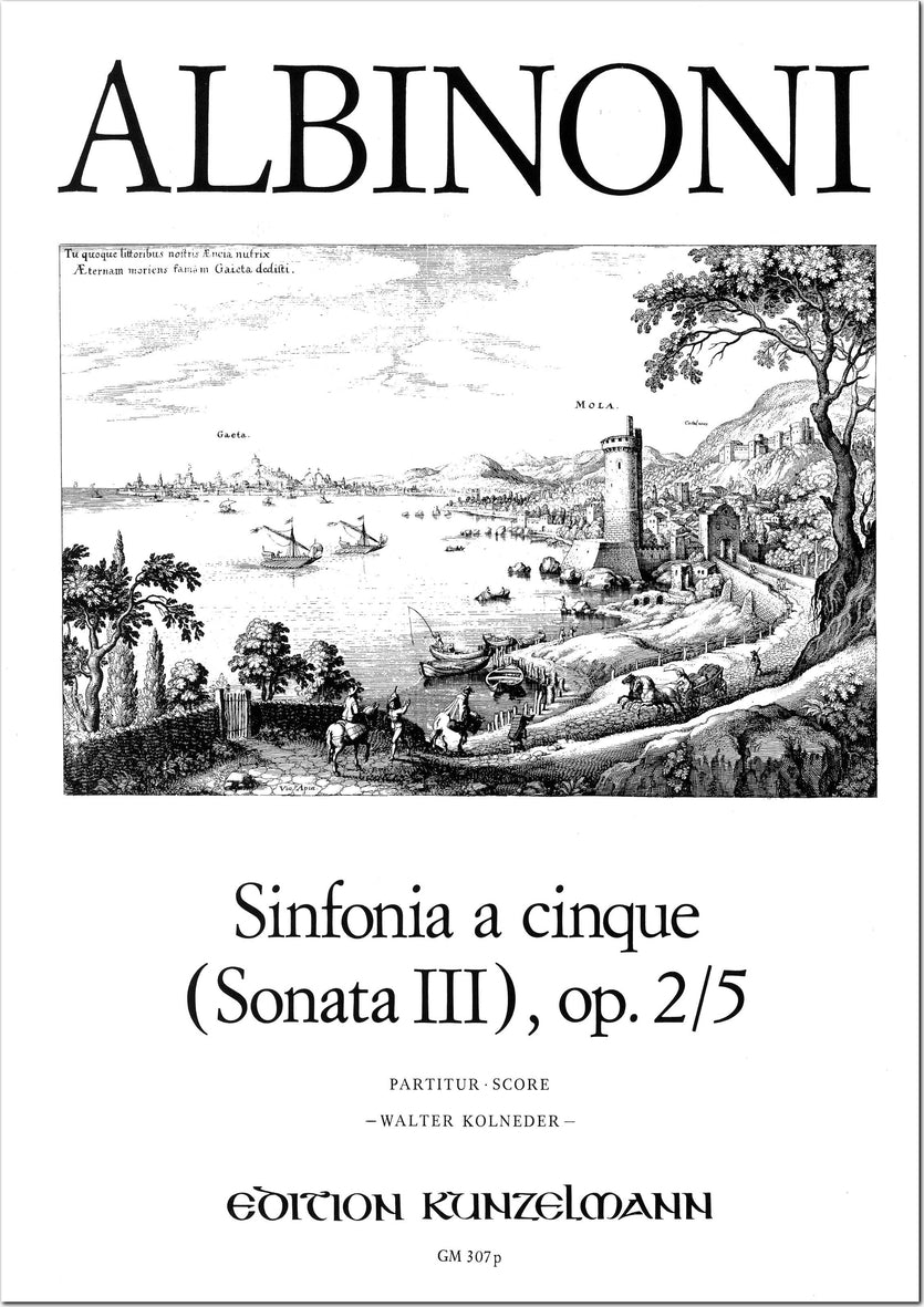 Albinoni: Sinfonia a cinque in A Major, Op. 2, No. 5