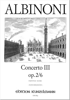 Albinoni: Violin Concerto in B-flat Major, Op. 2, No. 6