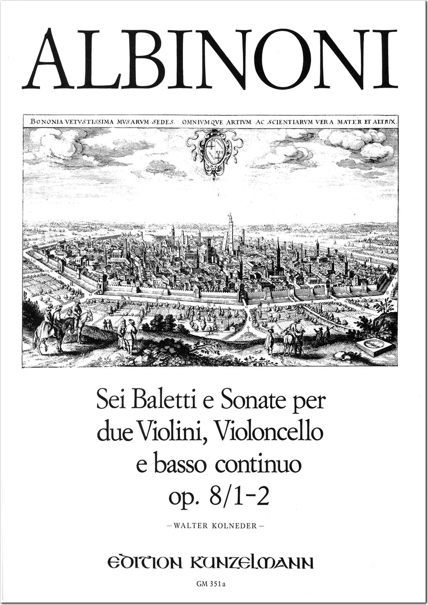 Albinoni: 2 Balletti & Sonata, Op. 8, Nos. 1-2