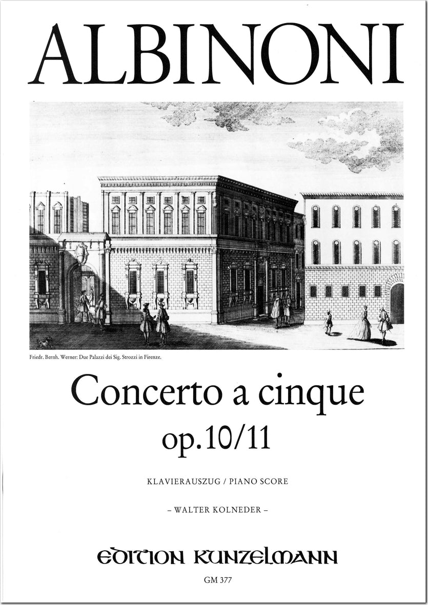 Albinoni: Concerto a cinque, Op. 10, No. 11