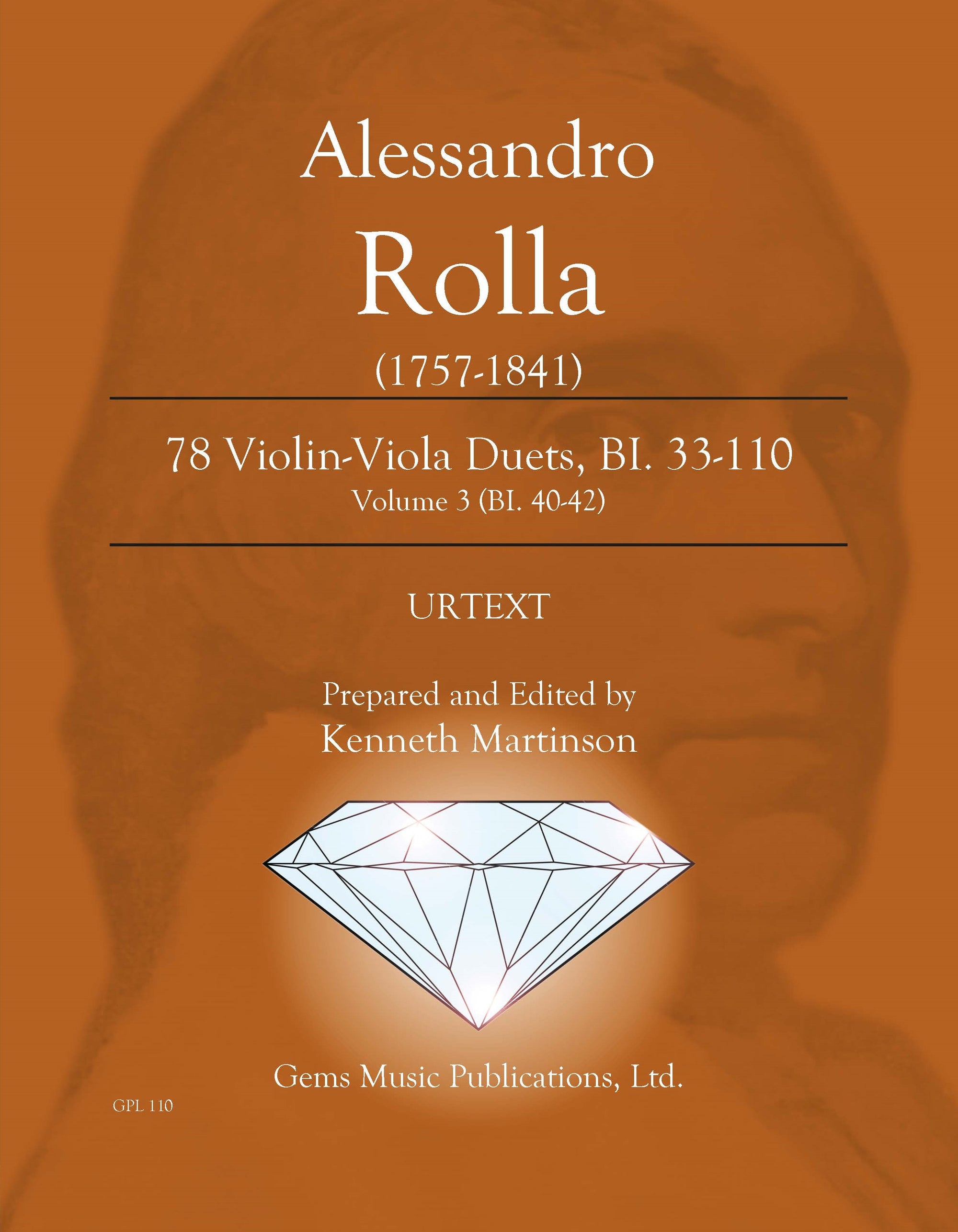 Rolla: Violin-Viola Duets - Volume 3 (BI. 40-42)