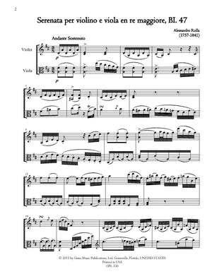 Rolla: Violin-Viola Duets - Volume 5 (BI. 47-50)