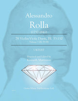 Rolla: Violin-Viola Duets - Volume 7 (BI. 55-58)