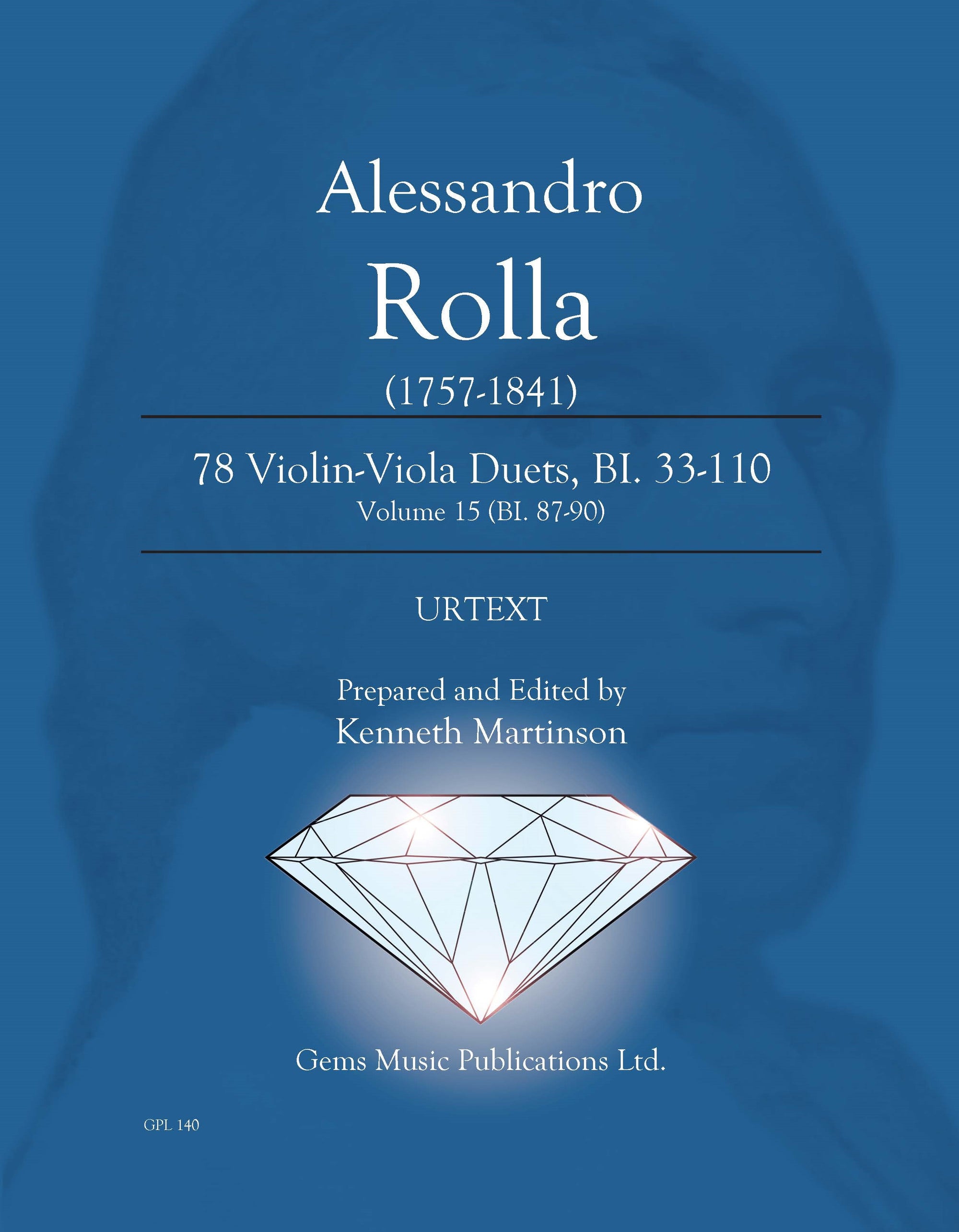 Rolla: Violin-Viola Duets - Volume 15 (BI. 87-90)