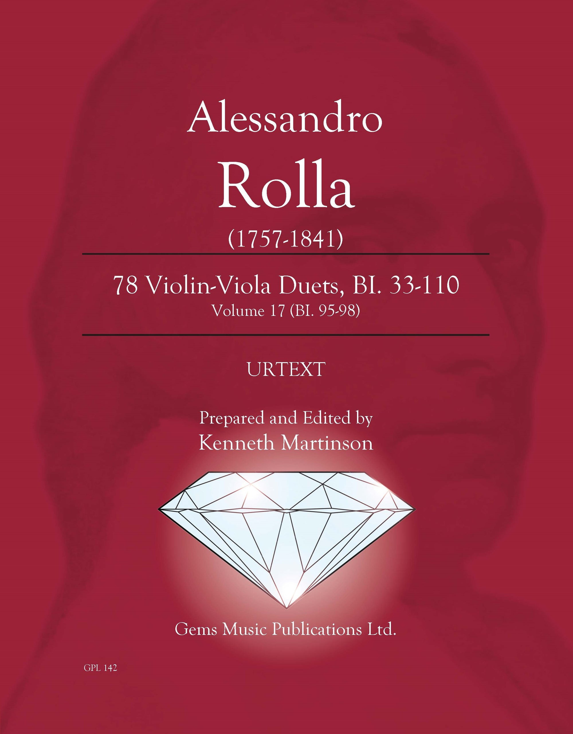 Rolla: Violin-Viola Duets - Volume 17 (BI. 95-98)