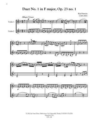 Stamitz: 6 Violin Duets, Op. 23