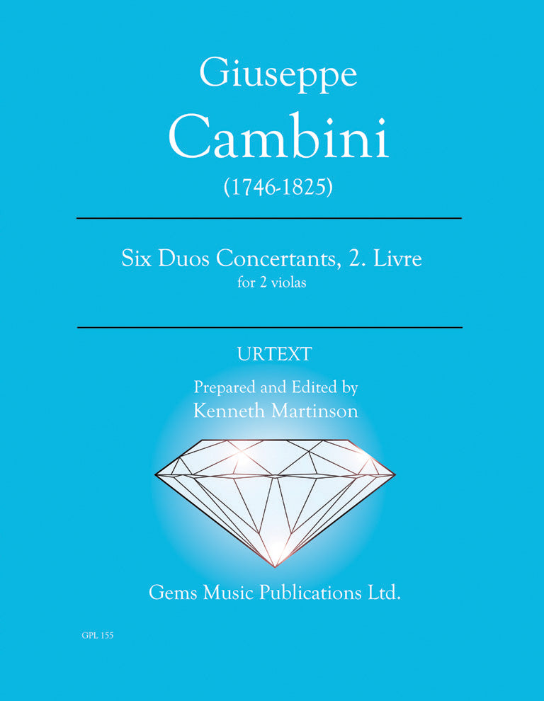 Cambini: 6 Duos Concertants - Book 2