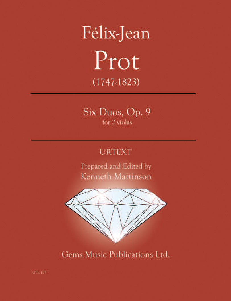 Prot: 6 Duos for Two Violas, Op. 9