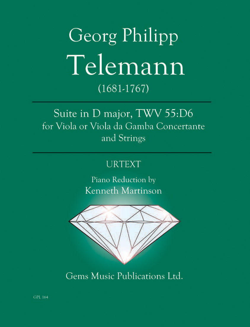 Telemann: Suite in D Major, TWV 55:D6