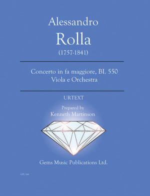 Rolla: Viola Concerto in F Major, BI. 550