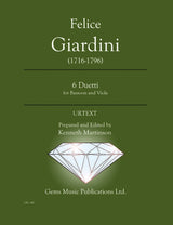 Giardini: 6 Duets for Viola & Bassoon