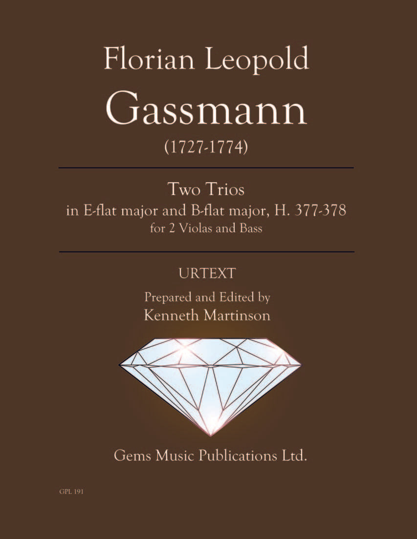 Gassmann: 2 Trios, H. 377 & 378
