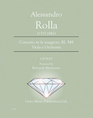 Rolla: Viola Concerto in F Major, BI. 549