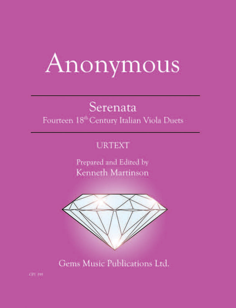 Anonymous: Serenata - 18th Century Viola Duets