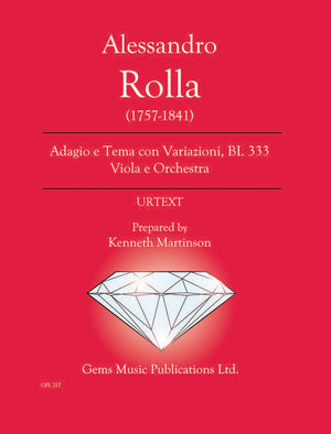 Rolla: Adagio e Tema con Variazioni, BI 333