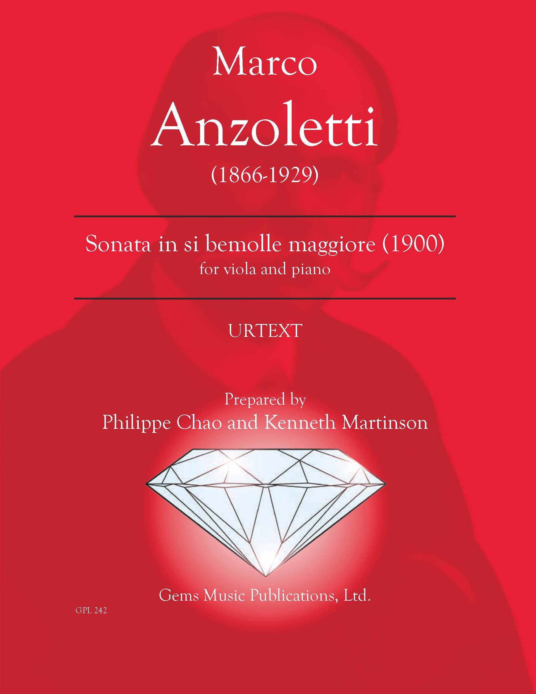 Anzoletti: Viola Sonata in B-flat Major