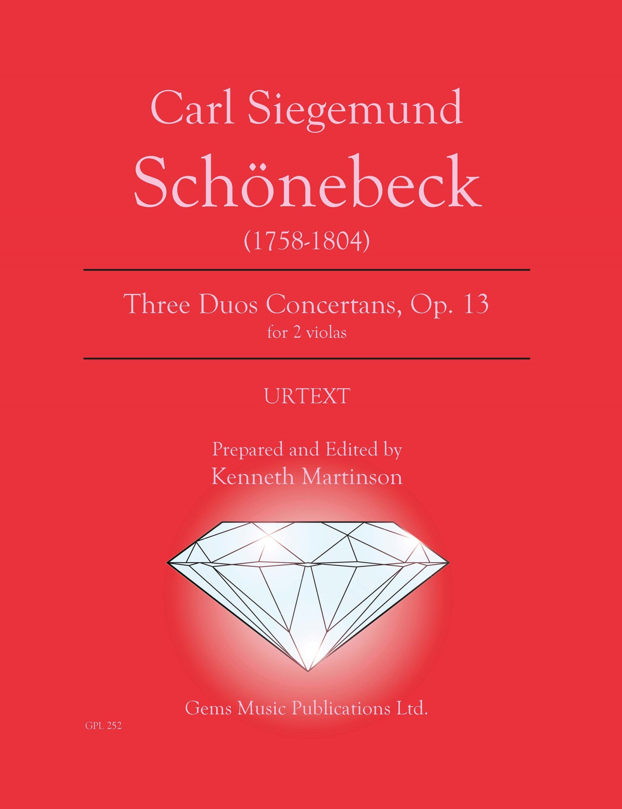 Schönebeck: 3 Duos Concertans, Op. 13