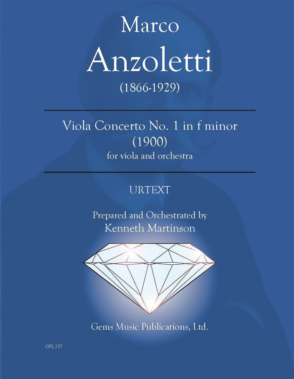 Anzoletti: Viola Concerto No. 1 in F Minor
