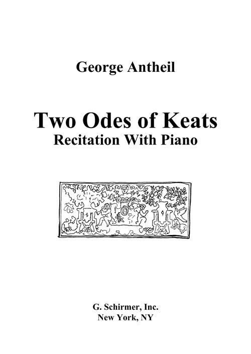 Antheil: Two Odes of Keats
