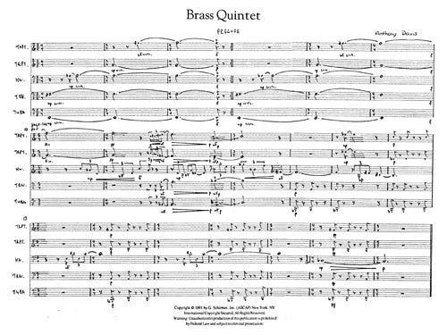 Davis: Brass Quintet