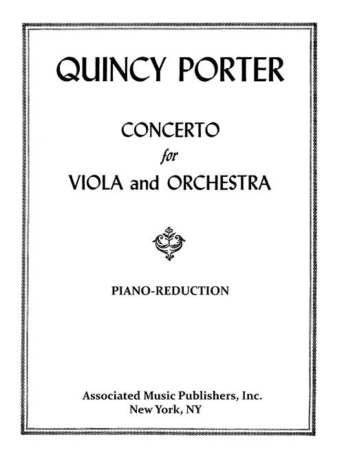 Porter: Viola Concerto