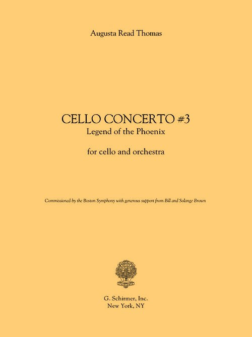 Thomas: Cello Concerto No. 3
