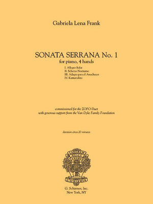 Frank: Sonata Serrana No. 1