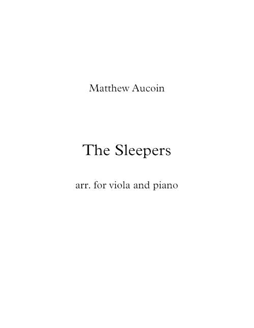 Aucoin: The Sleepers