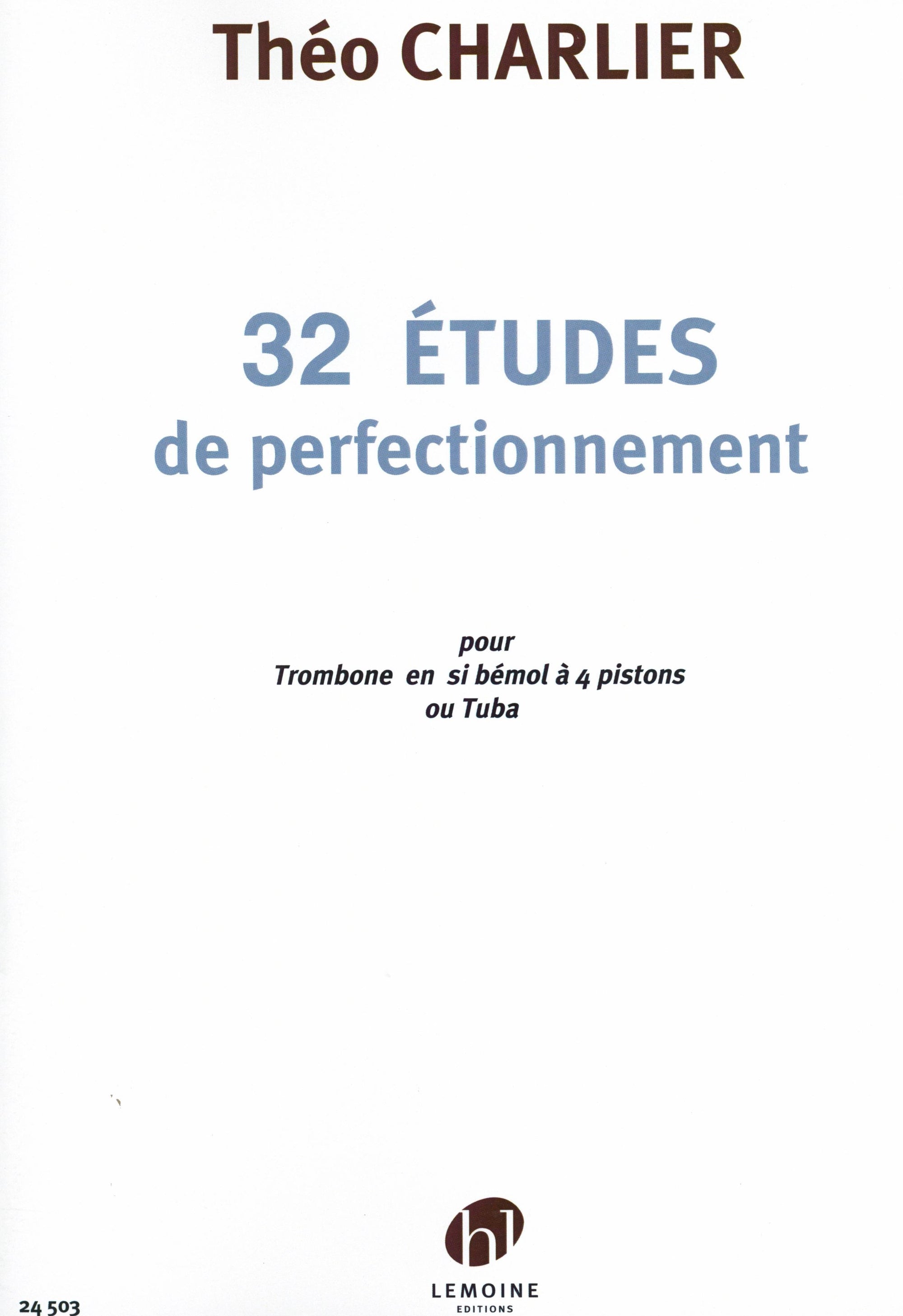 Charlier: 32 Études de perfectionnement