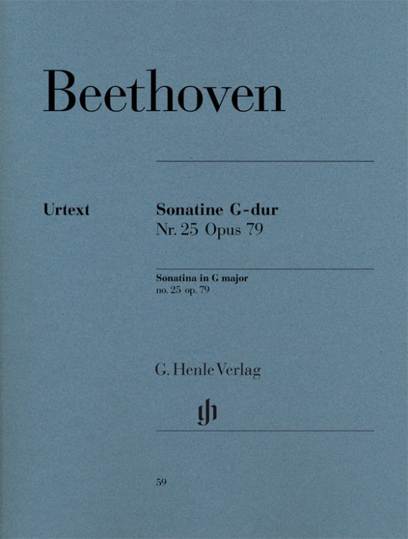 Beethoven: Piano Sonata No. 25 in G Major, Op. 79