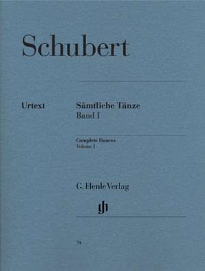 Schubert: Complete Dances - Volume 1