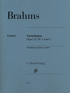 Brahms: Variations, Op. 21 (Nos. 1 and 2)