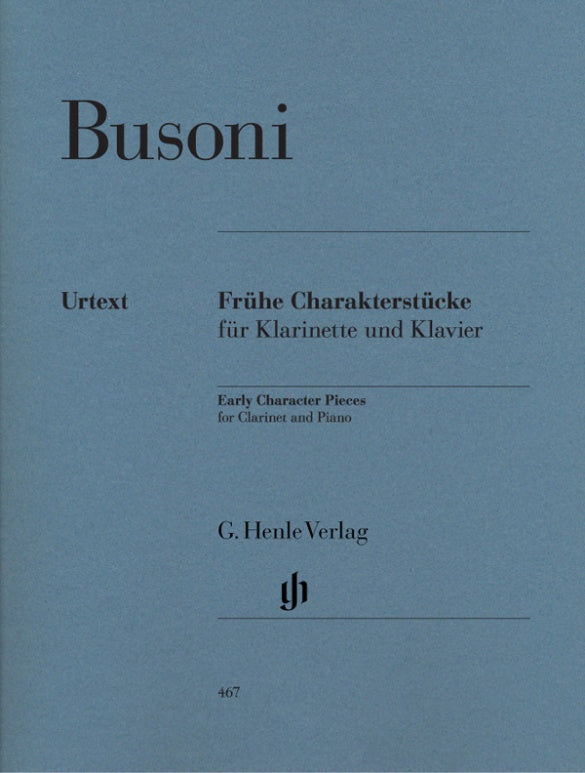 Busoni: Early Character Pieces