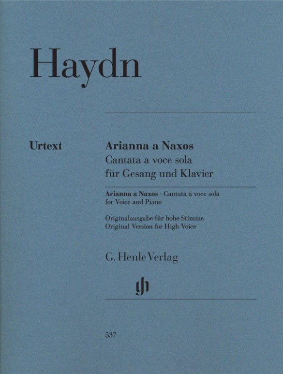 Haydn: Arianna a Naxos, Hob. XXVIb:2