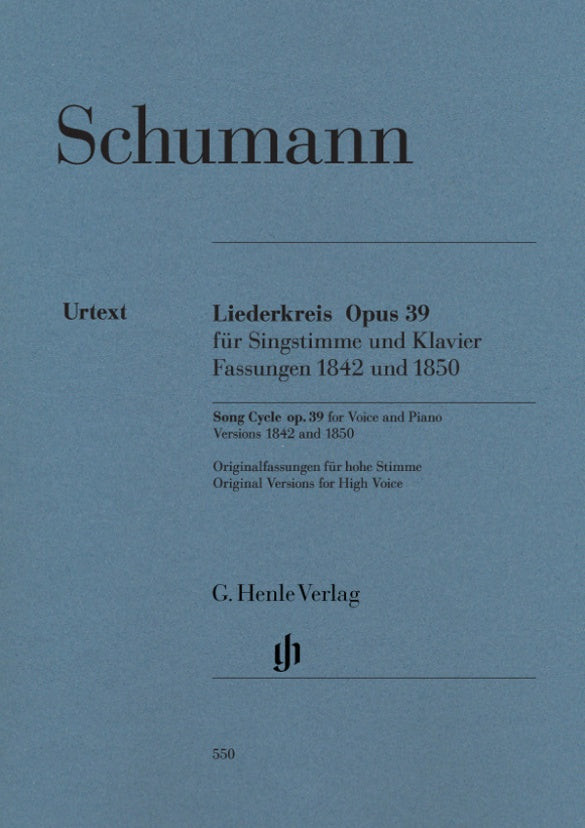 Schumann: Liederkreis, Op. 39
