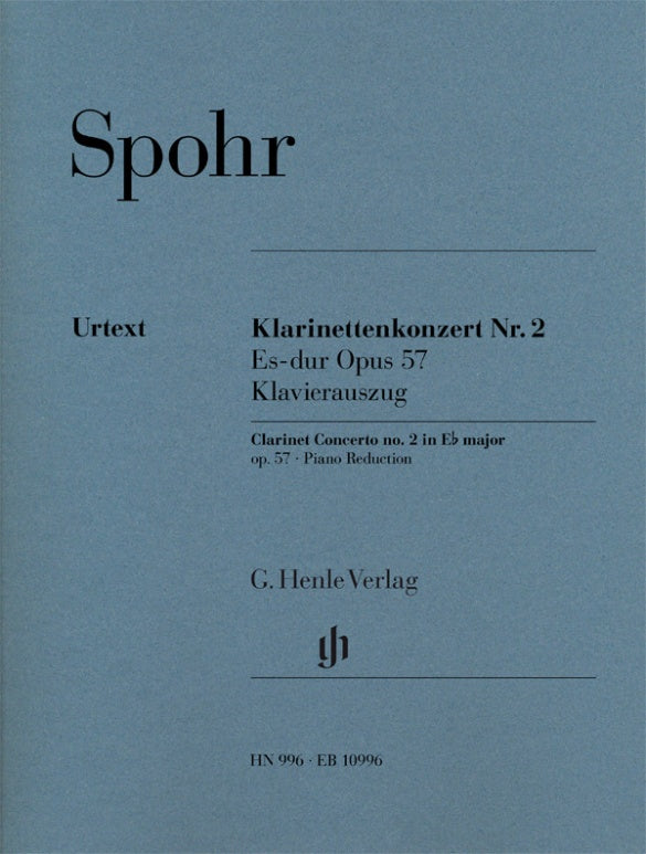 Spohr: Clarinet Concerto No. 2 in E-flat Major, Op. 57