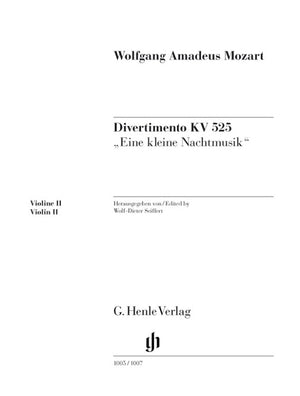 Mozart: Divertimento ("Eine kleine Nachtmusik"), K. 525