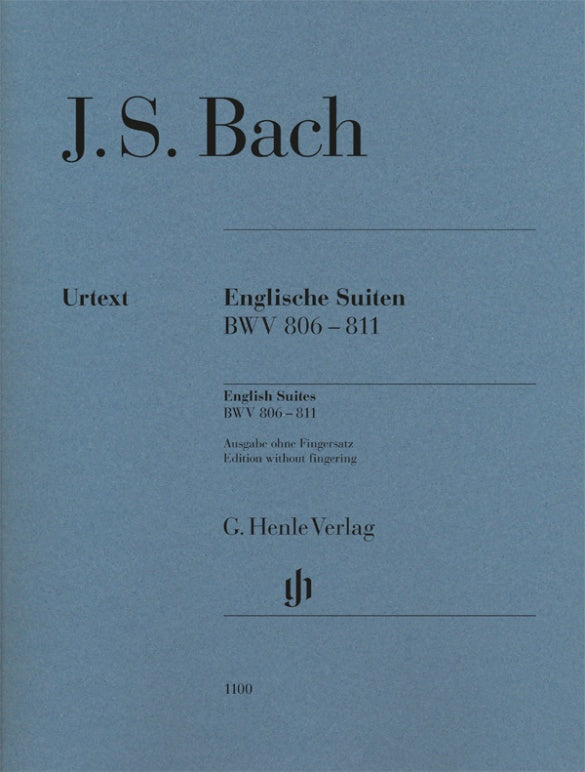 Bach: English Suites, BWV 806-811